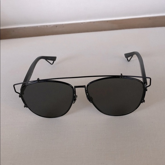 Christian Dior Aviator Sunglasses Black - Picture 3 of 11